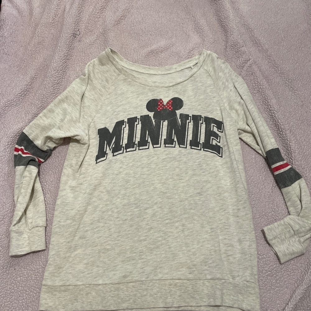 Disney parks Minnie sweatshirt